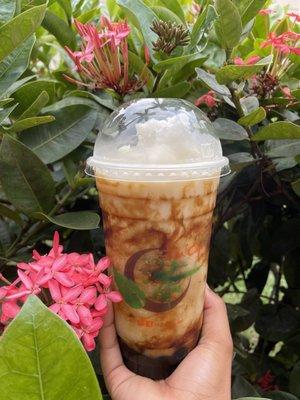 Milk tea smoothie