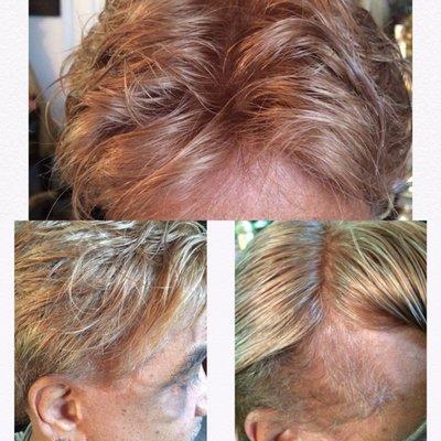 Stock human hair systems available at Mindblowing hair replacement.