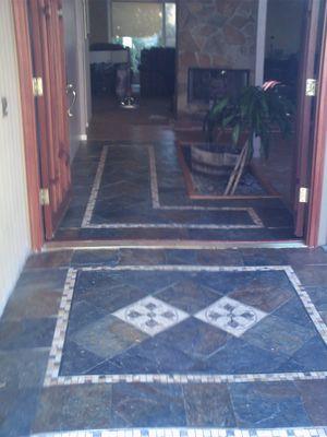 Entryway Tiling