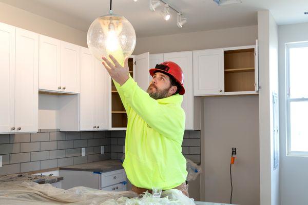 Have a new home or re-thinking your space? Call us today for your electrical work!