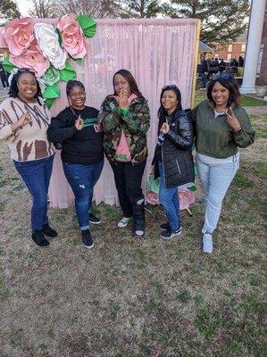 HOCO 2023 Some of my FA 99 line sisters. Stillman College- Skee Wee