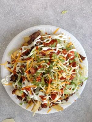 Carne Asada Fries! you will not find this item many places, something everyone should make time to try! Delicious!