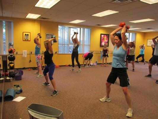 Summer schedule is posted at http://www.inspiredfitnessclub.com.  First class is always FREE.