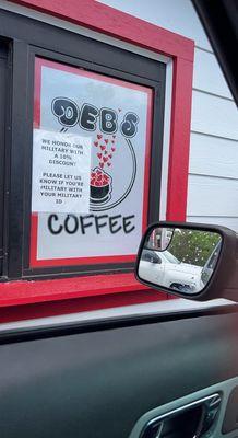 Deb's Coffee Drive-Thru