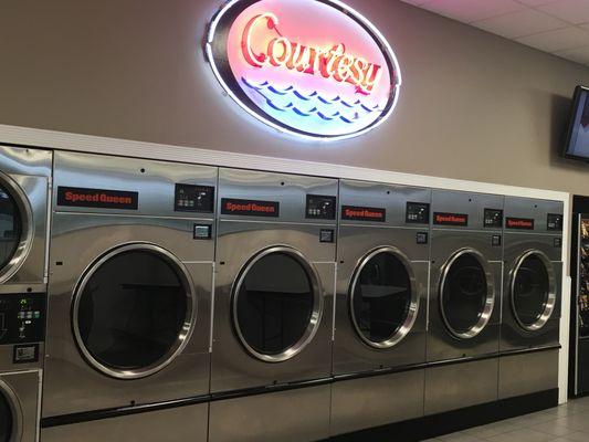 Multiple Large/small dryers