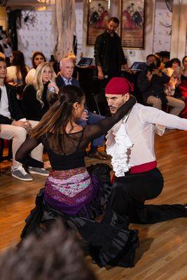 Ballroom dancing showcase performance Halloween