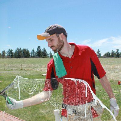 Cleaning the outside of a window