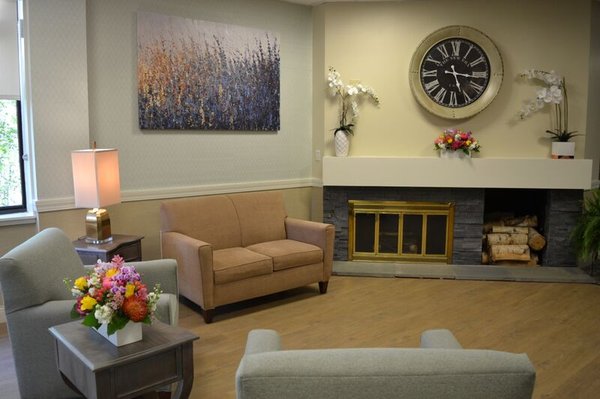 Our warm environment has seating areas throughout our Center.