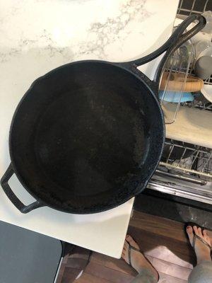 My cast iron is ruined forever