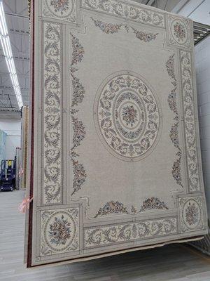 One of the rugs at Lomax Carpet and Tile Mart