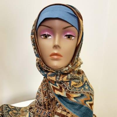 Scarfs/ hijabs are at Rahma Store.