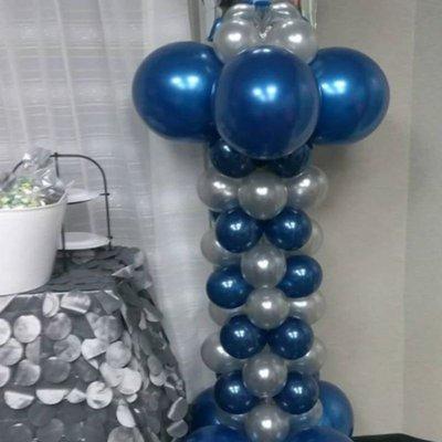 Balloon Column for Book Signing Event