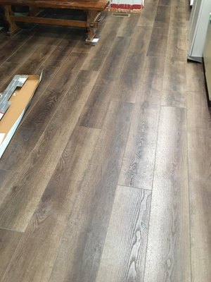 LVP Planks install