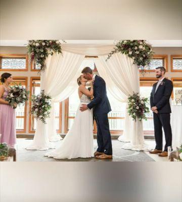 Have your wedding and your reception at the same venue.