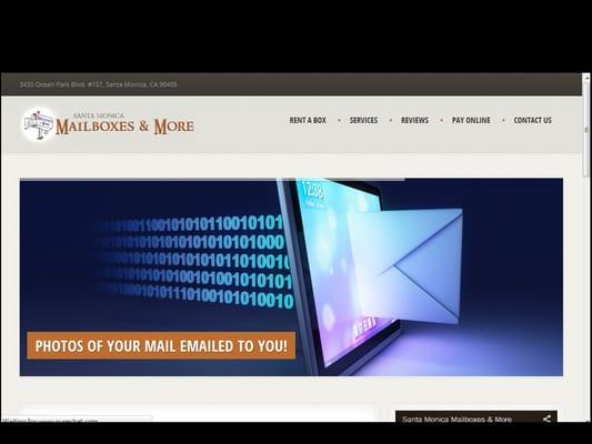 smmailboxes.com allows you to open a box online, renew your mailbox and show you how to always know what your have in your mailbox rental.