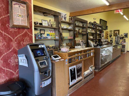 Visit our general store for items you may need like snacks or drinks. rent a wheelchair, walker or stroller. Buy a prop gun too!