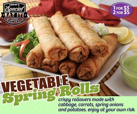 Vegetable SPRING ROLLS