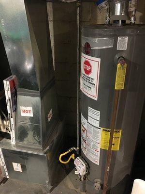 Water Heater installed in Ellicott City