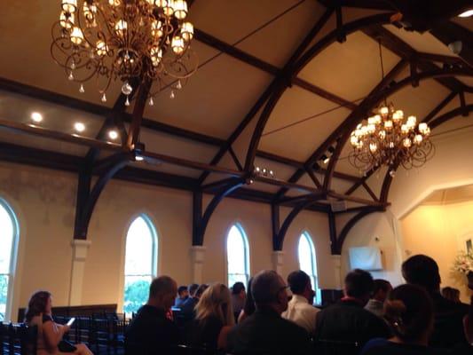 Inside the chapel