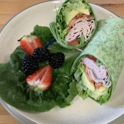 Turkey Avocado wrap!!!