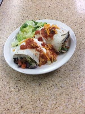 Stuffed Barbacoa Burrito