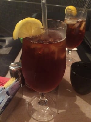 Unsweetened ice tea