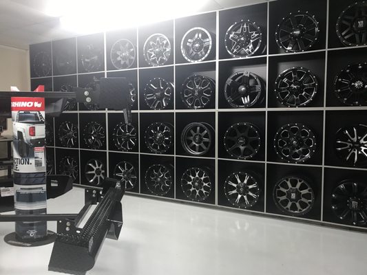 Wheel wall!