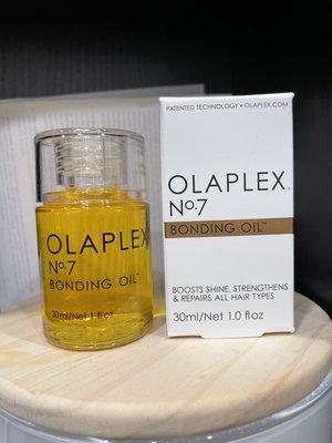 We carry a full line of olaplex products