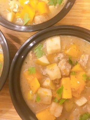 Autumn Pork Stew with Granny Smith Apples and Butternut Squash