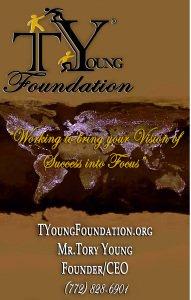 TYoungFoundation® is your Community Change Agent, empowering you to move beyond the problems & focus on the possibilities.