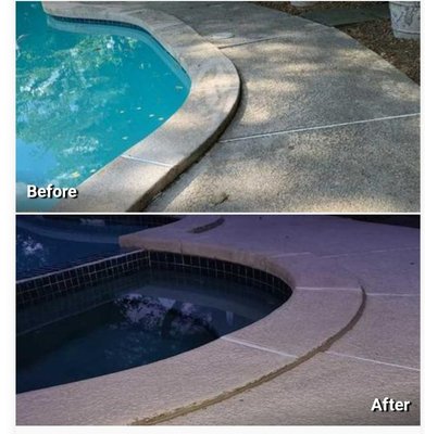 Lifting & Leveling of a pool deck in Hillsborough, NJ