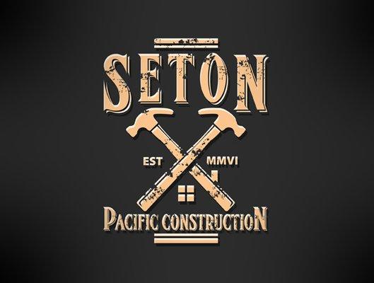 Seton Construction logo Design