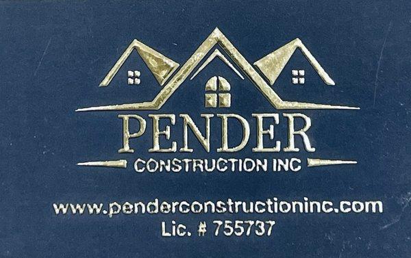 Pender Construction