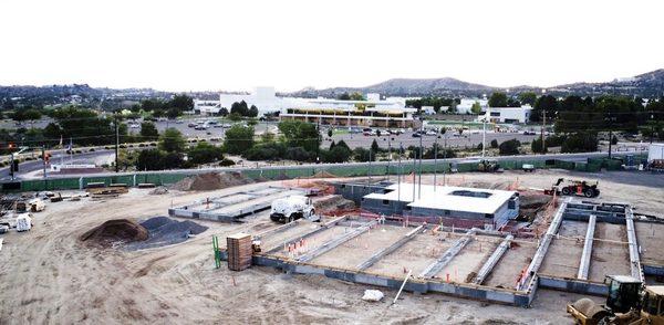 Farmington New Mexico Temple, more pictures and videos at templescoop.com and templevideos.com ground framework