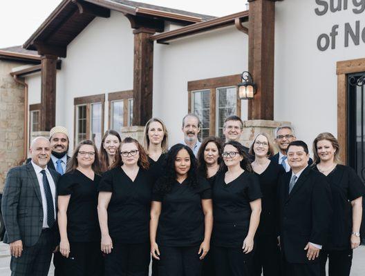 The team at the Surgical Group of North Texas