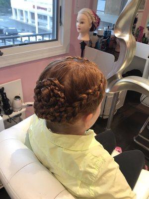 Fabulous updos....just because you are a Princess!