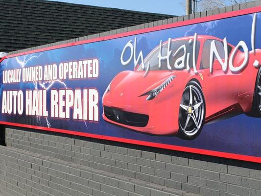 The best and most reliable auto hail repair facility in Oklahoma.