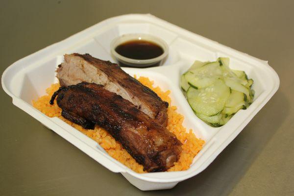 Yummy Pork Spare Ribs Plate