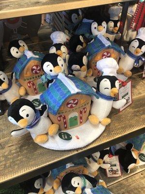 Penguin Gingerbread house  So cute!