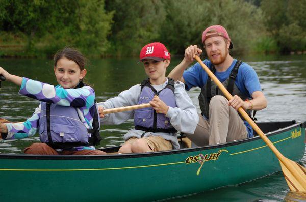 Exploring Alton Baker Park's Canoe Canal is so much fun!