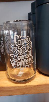 Nice water glasses, or iced coffee!