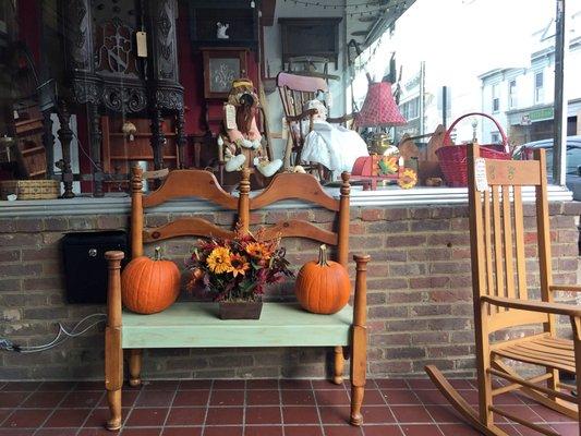 furniture repurposed bench