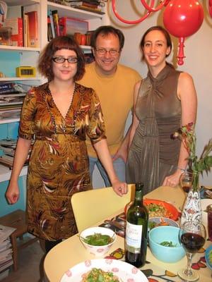 Sarah, William & Alexis - Welcome to our Home Dinner