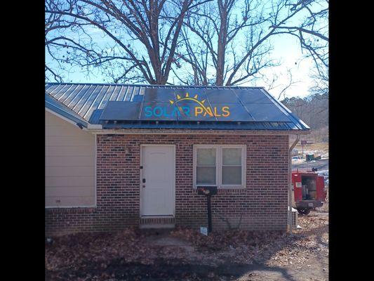 Metal Roof Install