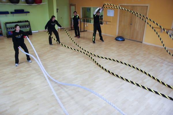 High Intensity Battle Rope Training