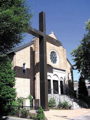 Main Street side of church