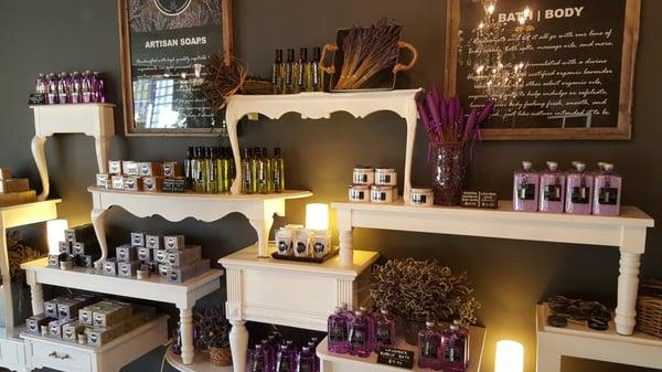 Olympic Lavender Co. new downtown Sequim boutique.