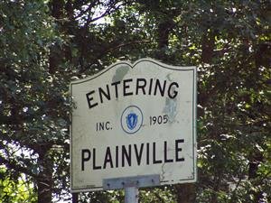 Entering Plainville.