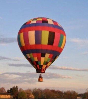 Hot Air Balloon ride Limerick Collegeville area.