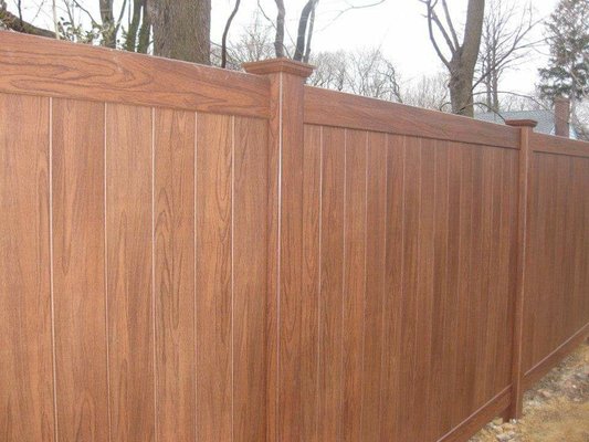 Cedar grain wood grain PVC